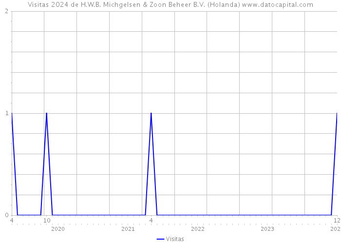 Visitas 2024 de H.W.B. Michgelsen & Zoon Beheer B.V. (Holanda) 