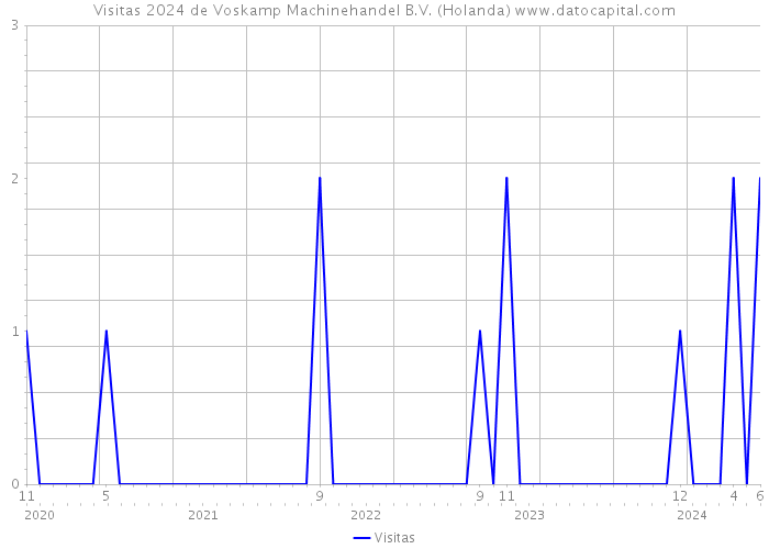 Visitas 2024 de Voskamp Machinehandel B.V. (Holanda) 
