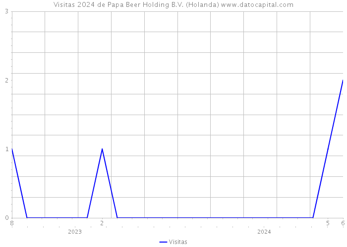 Visitas 2024 de Papa Beer Holding B.V. (Holanda) 