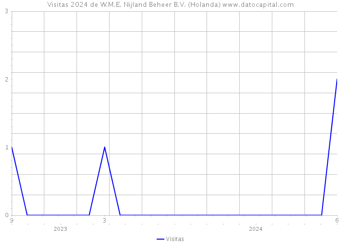 Visitas 2024 de W.M.E. Nijland Beheer B.V. (Holanda) 