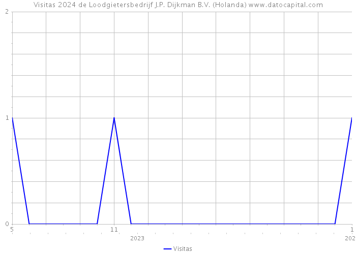 Visitas 2024 de Loodgietersbedrijf J.P. Dijkman B.V. (Holanda) 