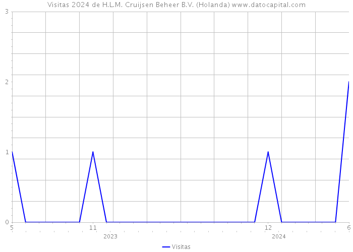 Visitas 2024 de H.L.M. Cruijsen Beheer B.V. (Holanda) 