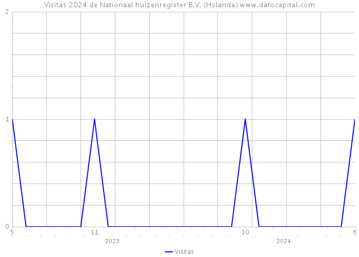 Visitas 2024 de Nationaal huizenregister B.V. (Holanda) 