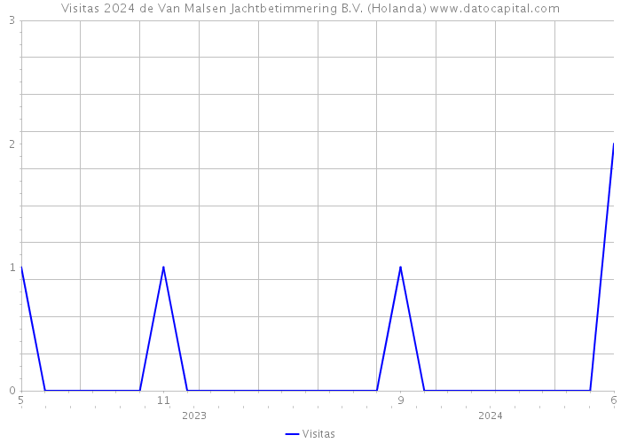 Visitas 2024 de Van Malsen Jachtbetimmering B.V. (Holanda) 