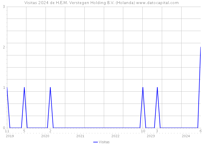 Visitas 2024 de H.E.M. Verstegen Holding B.V. (Holanda) 