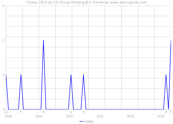 Visitas 2024 de GS-Group Holding B.V. (Holanda) 