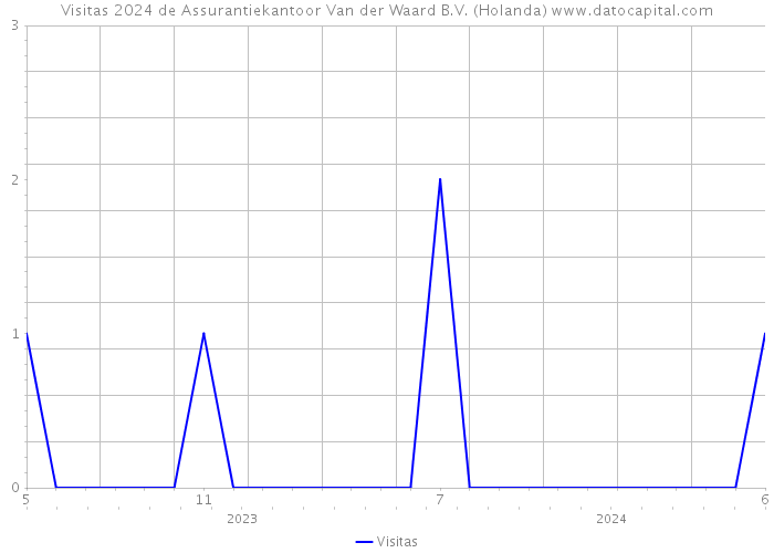 Visitas 2024 de Assurantiekantoor Van der Waard B.V. (Holanda) 