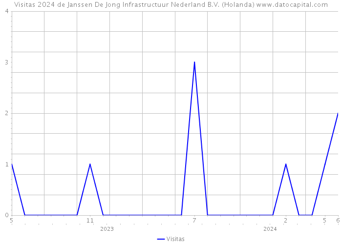 Visitas 2024 de Janssen De Jong Infrastructuur Nederland B.V. (Holanda) 