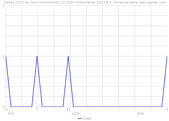 Visitas 2024 de Gimv Investments CO 2020 Netherlands 2013 B.V. (Holanda) 