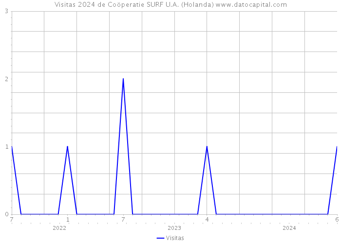 Visitas 2024 de Coöperatie SURF U.A. (Holanda) 