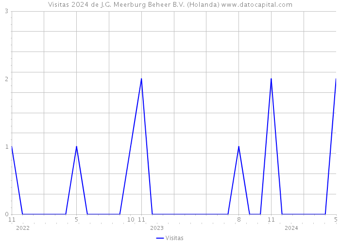 Visitas 2024 de J.G. Meerburg Beheer B.V. (Holanda) 