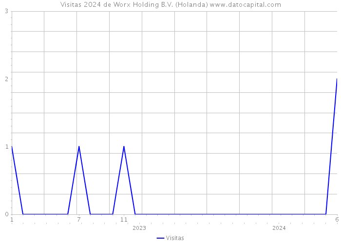 Visitas 2024 de Worx Holding B.V. (Holanda) 