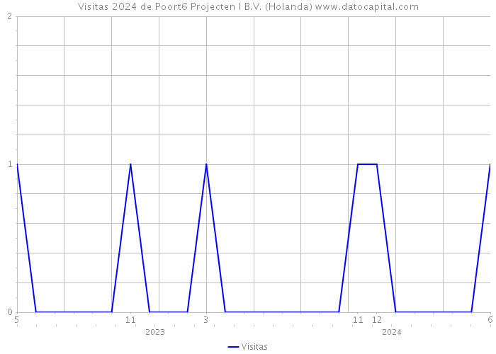 Visitas 2024 de Poort6 Projecten I B.V. (Holanda) 