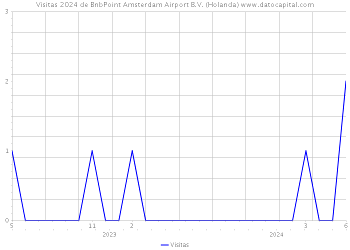 Visitas 2024 de BnbPoint Amsterdam Airport B.V. (Holanda) 