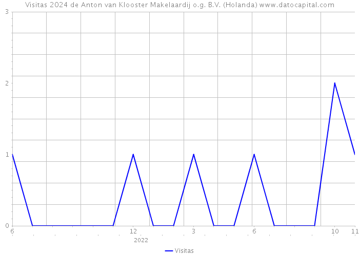 Visitas 2024 de Anton van Klooster Makelaardij o.g. B.V. (Holanda) 