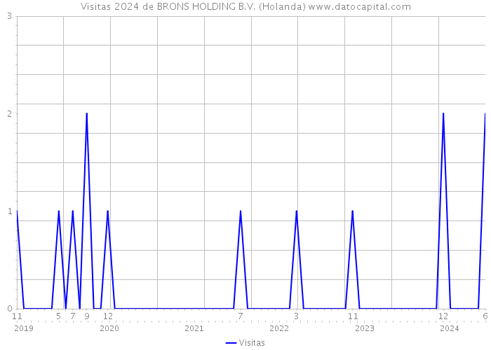 Visitas 2024 de BRONS HOLDING B.V. (Holanda) 