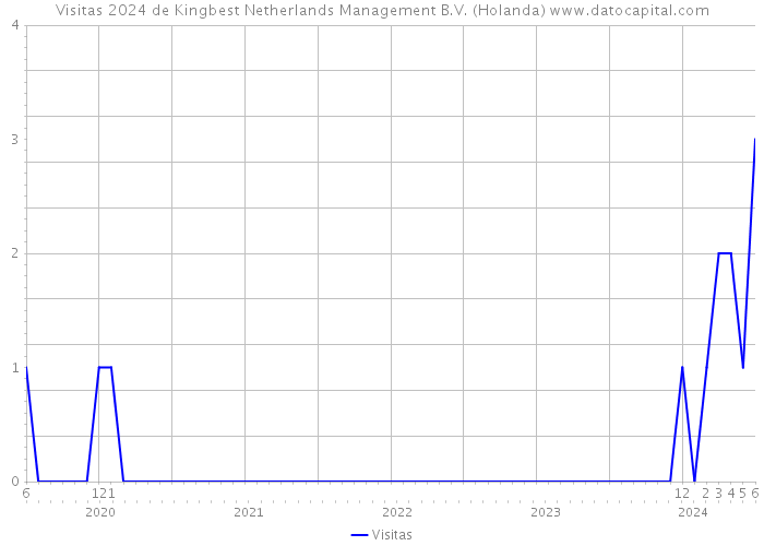 Visitas 2024 de Kingbest Netherlands Management B.V. (Holanda) 