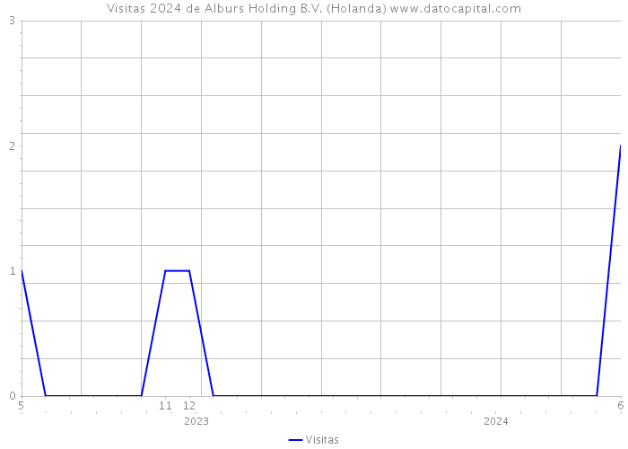 Visitas 2024 de Alburs Holding B.V. (Holanda) 