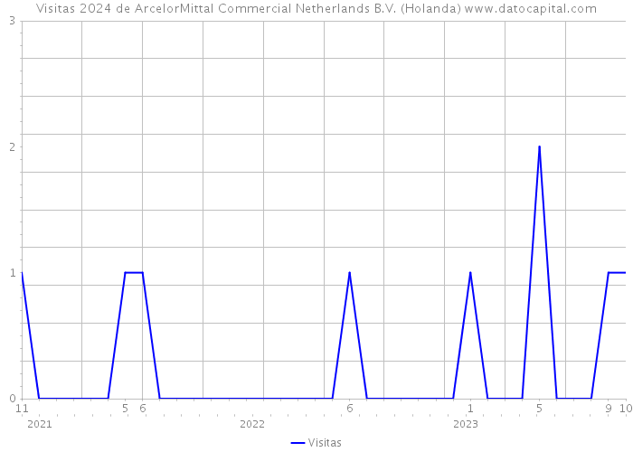 Visitas 2024 de ArcelorMittal Commercial Netherlands B.V. (Holanda) 