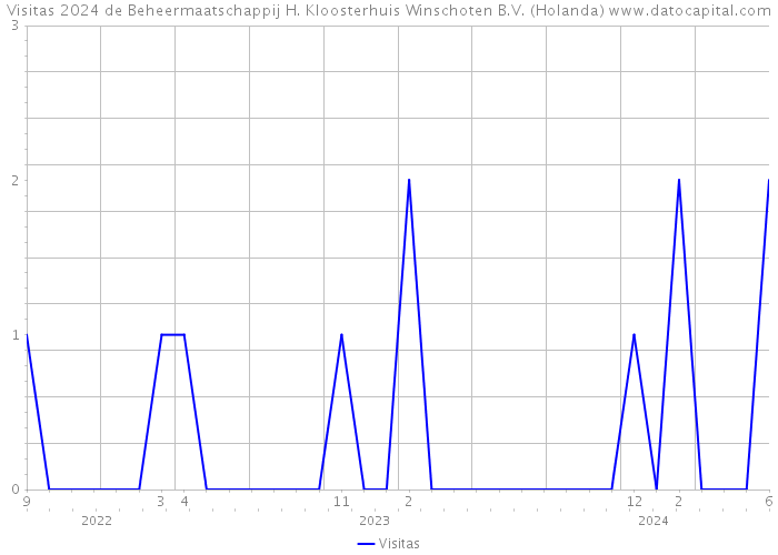 Visitas 2024 de Beheermaatschappij H. Kloosterhuis Winschoten B.V. (Holanda) 