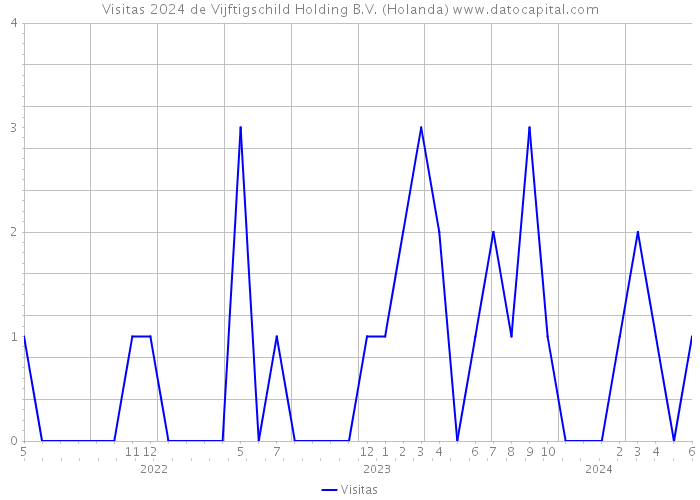 Visitas 2024 de Vijftigschild Holding B.V. (Holanda) 