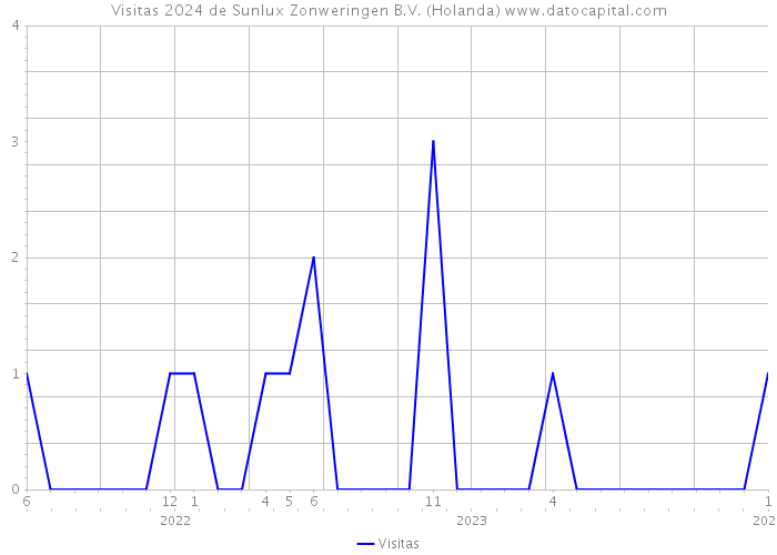 Visitas 2024 de Sunlux Zonweringen B.V. (Holanda) 