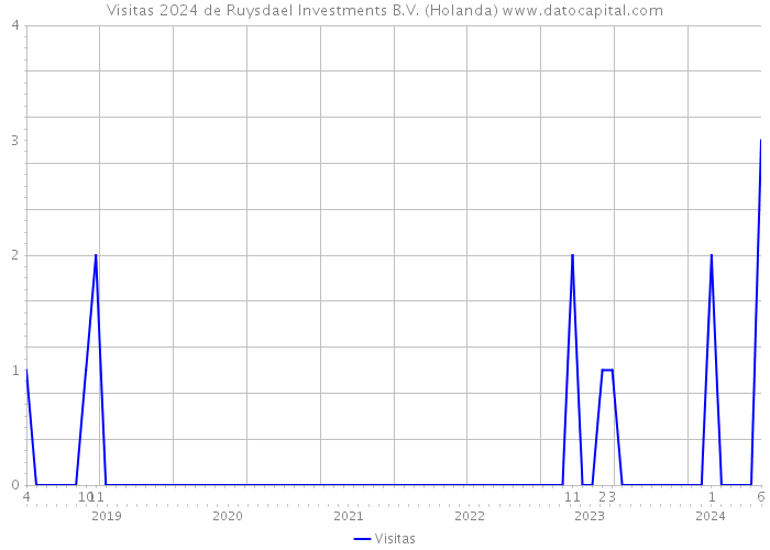 Visitas 2024 de Ruysdael Investments B.V. (Holanda) 