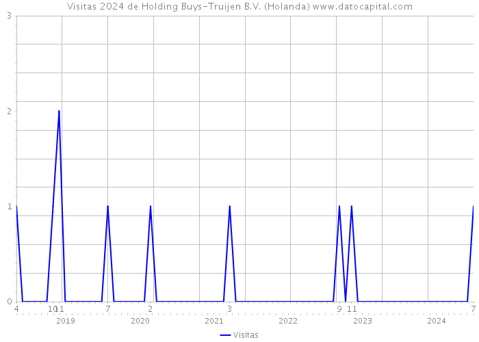 Visitas 2024 de Holding Buys-Truijen B.V. (Holanda) 