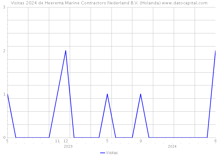 Visitas 2024 de Heerema Marine Contractors Nederland B.V. (Holanda) 