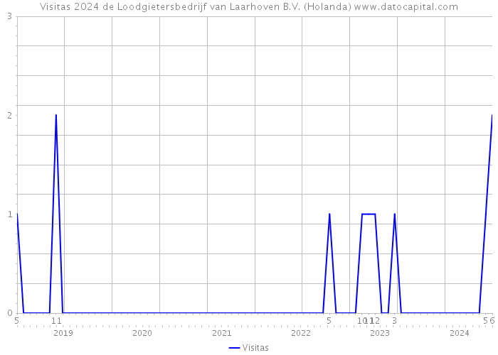 Visitas 2024 de Loodgietersbedrijf van Laarhoven B.V. (Holanda) 