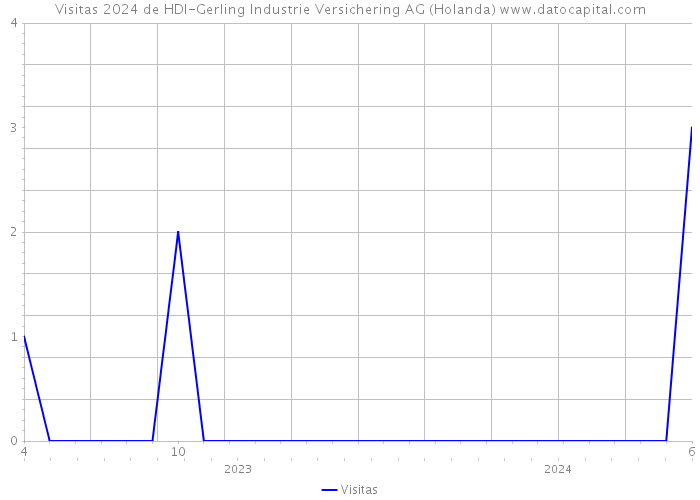 Visitas 2024 de HDI-Gerling Industrie Versichering AG (Holanda) 