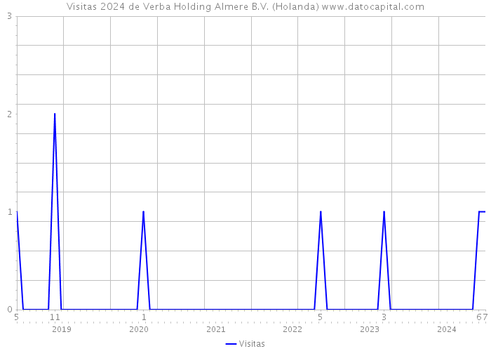 Visitas 2024 de Verba Holding Almere B.V. (Holanda) 