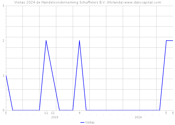 Visitas 2024 de Handelsonderneming Schuffelers B.V. (Holanda) 