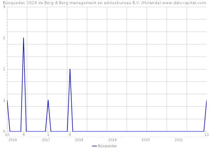 Búsquedas 2024 de Berg & Berg management en adviesbureau B.V. (Holanda) 