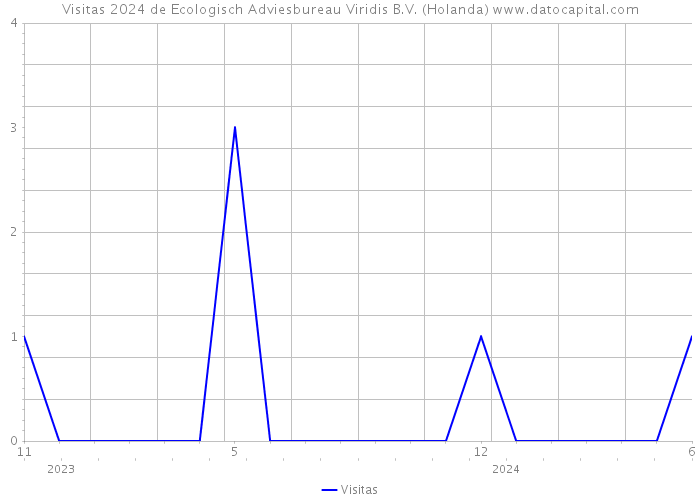 Visitas 2024 de Ecologisch Adviesbureau Viridis B.V. (Holanda) 