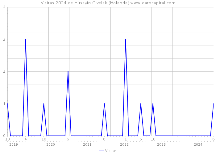 Visitas 2024 de Hüseyin Civelek (Holanda) 