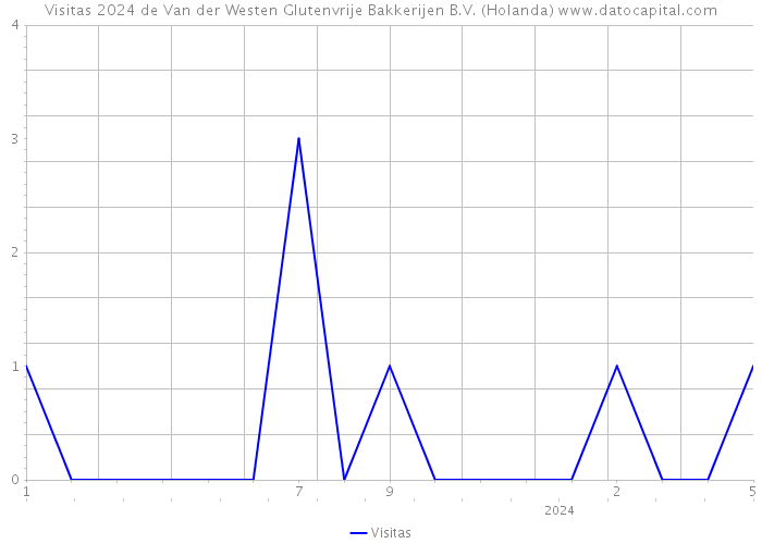 Visitas 2024 de Van der Westen Glutenvrije Bakkerijen B.V. (Holanda) 