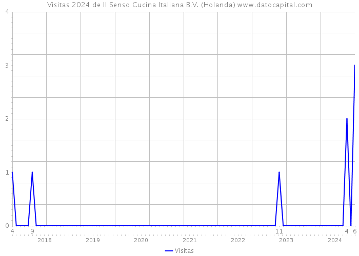 Visitas 2024 de Il Senso Cucina Italiana B.V. (Holanda) 