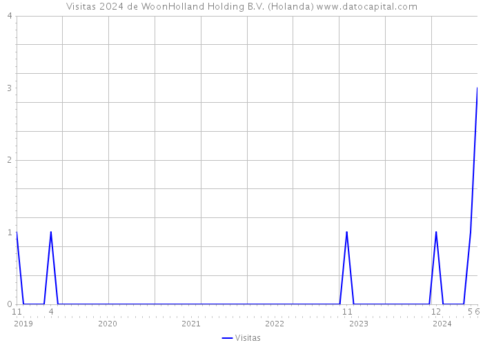 Visitas 2024 de WoonHolland Holding B.V. (Holanda) 