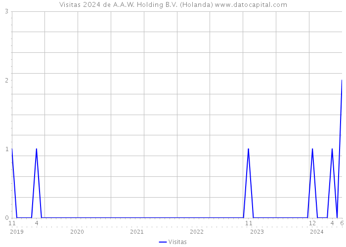 Visitas 2024 de A.A.W. Holding B.V. (Holanda) 