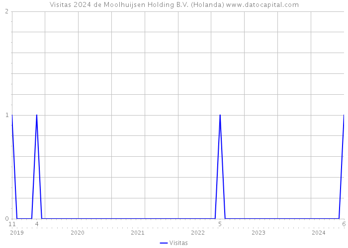 Visitas 2024 de Moolhuijsen Holding B.V. (Holanda) 