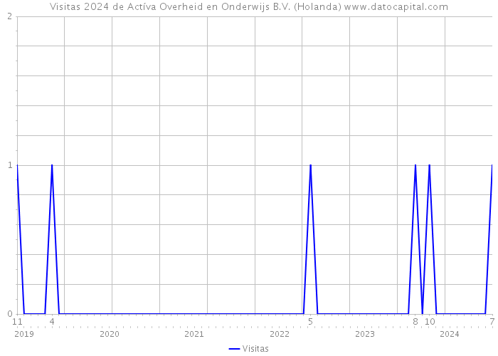 Visitas 2024 de Actíva Overheid en Onderwijs B.V. (Holanda) 