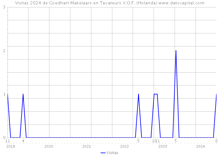 Visitas 2024 de Goedhart Makelaars en Taxateurs V.O.F. (Holanda) 