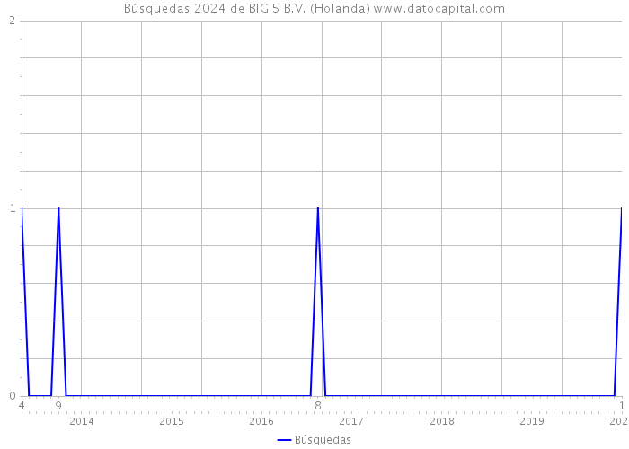 Búsquedas 2024 de BIG 5 B.V. (Holanda) 