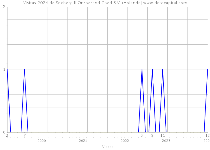 Visitas 2024 de Saxberg II Onroerend Goed B.V. (Holanda) 