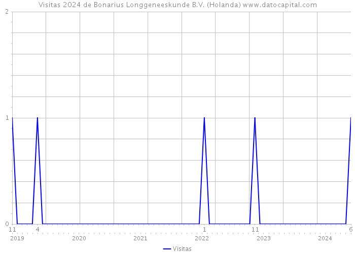 Visitas 2024 de Bonarius Longgeneeskunde B.V. (Holanda) 