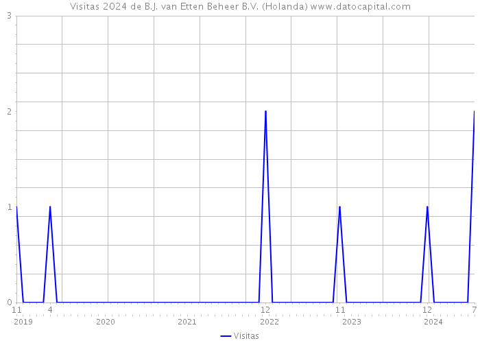 Visitas 2024 de B.J. van Etten Beheer B.V. (Holanda) 