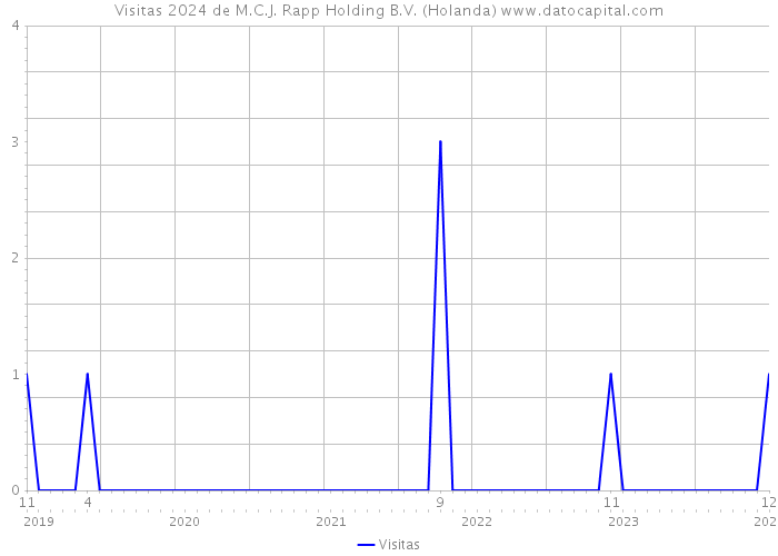 Visitas 2024 de M.C.J. Rapp Holding B.V. (Holanda) 