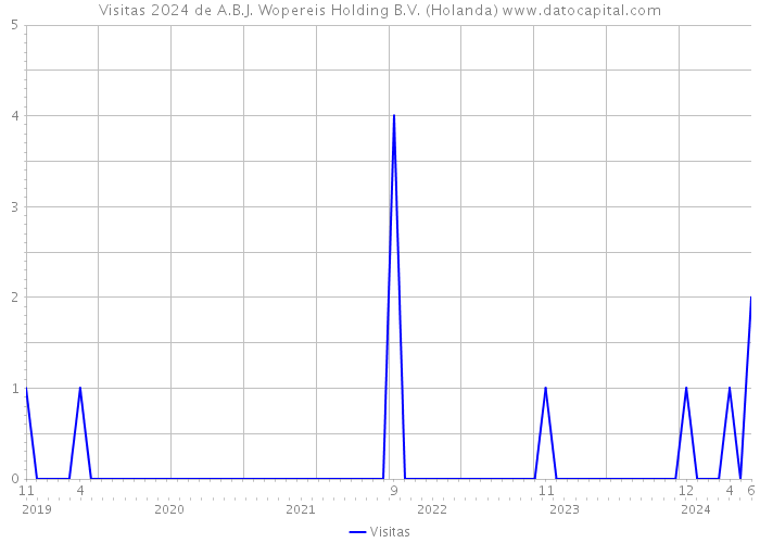 Visitas 2024 de A.B.J. Wopereis Holding B.V. (Holanda) 