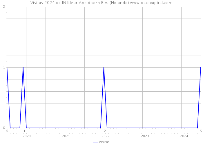 Visitas 2024 de IN Kleur Apeldoorn B.V. (Holanda) 